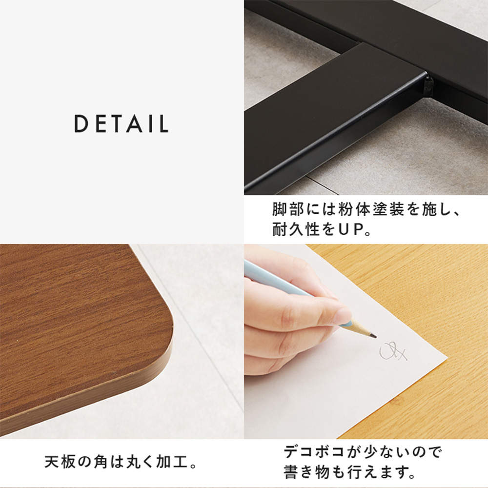 萩原 昇降サイドテーブル マーブルグレー KT-3179MGY