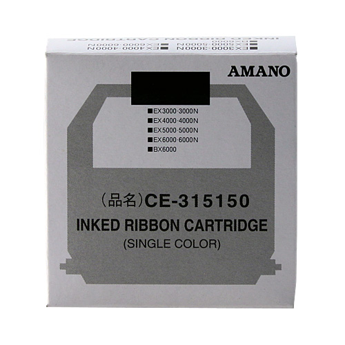 アマノ タイムレコーダー用インク CE-315150 (黒単色):