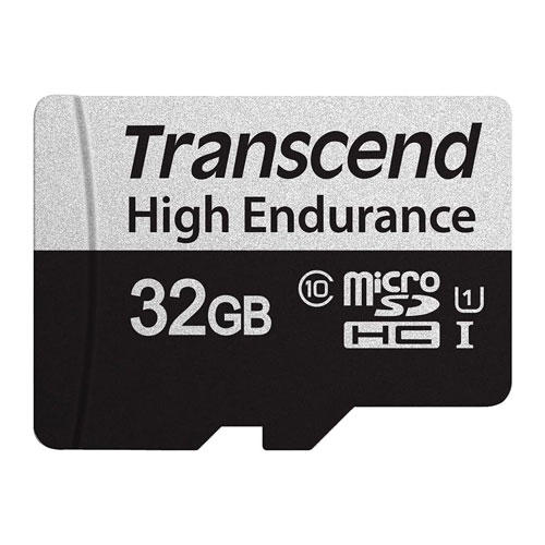 トランセンド microSDHCカード 32GB Class10 UHS-I U1 変換アダプター付 TS32GUSD350V: