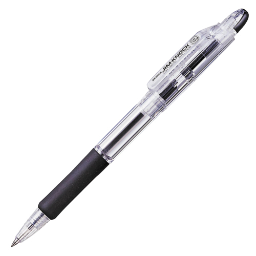 ゼブラ 油性ボールペン ジムノック 0.7mm 黒 KRB-100-BK: