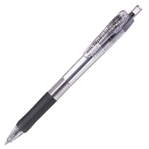 ゼブラ 油性ボールペン タプリクリップ 0.7mm 黒 BN5-BK: