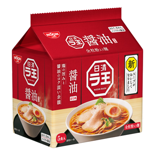 日清食品 ラ王 醤油 5食パック: