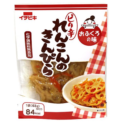 イチビキ レトルト惣菜 おふくろの味 れんこんのきんぴら 63g: