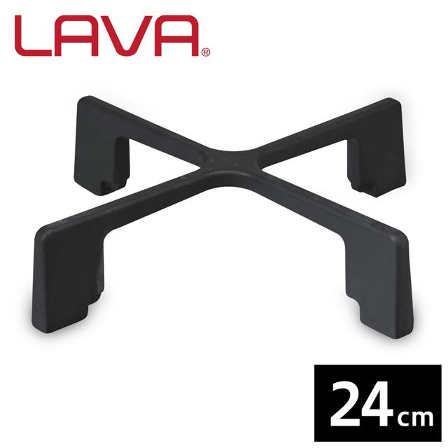 LAVA 鋳鉄ホーロー キャストアイアンスタンド ECO Black LV0047: