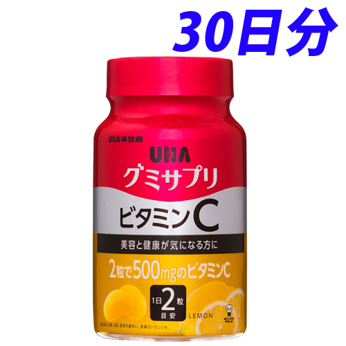 UHA味覚糖 グミサプリ ビタミンCボトル 30日分: