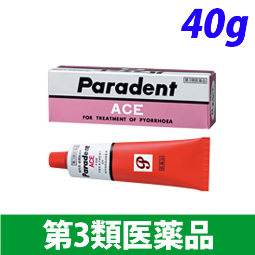 【第3類医薬品】ライオン パラデントエース 40g: