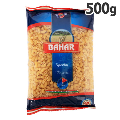 バハール ショートパスタ エルボ （デュラム小麦100％） 500g: