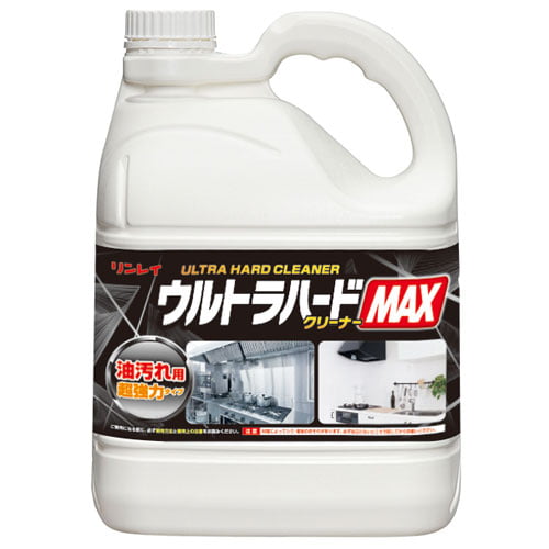 リンレイ キッチン用洗剤 ウルトラハードクリーナーMAX 油汚れ用強力タイプ 4L: