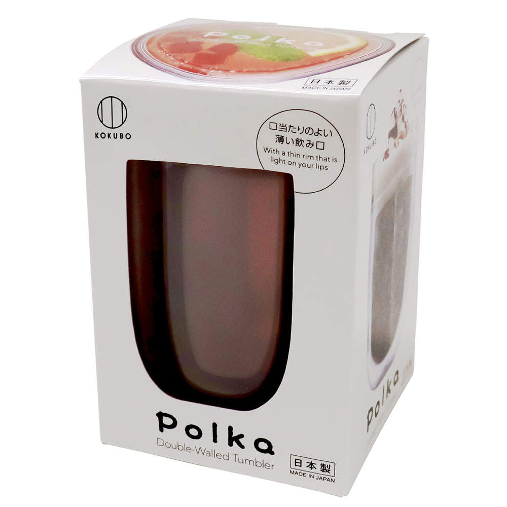 小久保工業所 Polka グラス オレンジ: