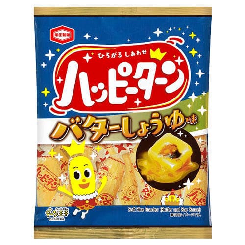 亀田製菓 ハッピーターン バターしょうゆ味 77g: