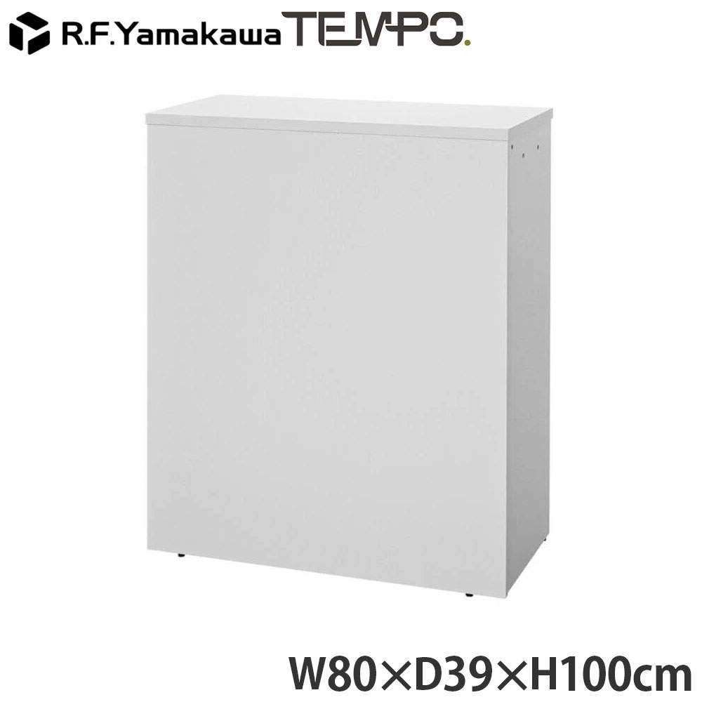 アール・エフ・ヤマカワ 木製カウンター テンポ ハイカウンター W800 ホワイト RFTHC-8039WH: