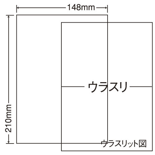東洋印刷 ラベルシール nana 汎用タイプ A5 1000シート CLR-7