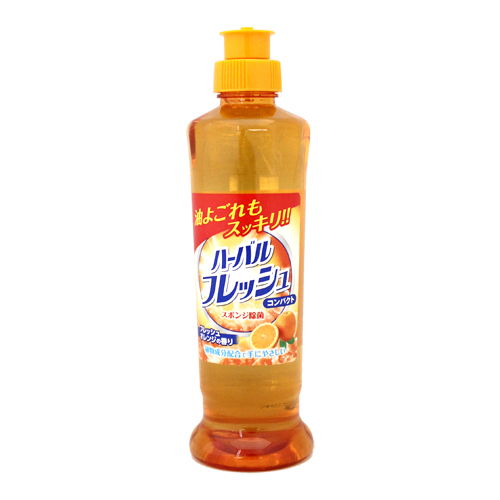 ミツエイ 食器用洗剤 ハーバルフレッシュ コンパクト フレッシュオレンジの香り 本体 250ml