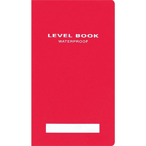 コクヨ レベルブック 測量野帳 ブライトカラー 赤 30枚 セ-Y31R