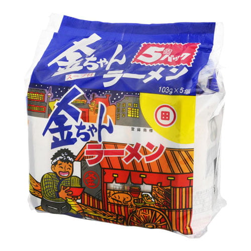 徳島製粉 金ちゃんラーメン 5食パック