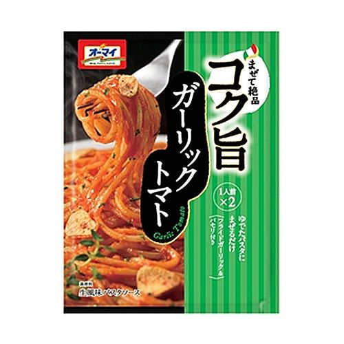 日本製粉 オーマイ 生風味　コク旨ガーリックトマト 41.6g 2食入