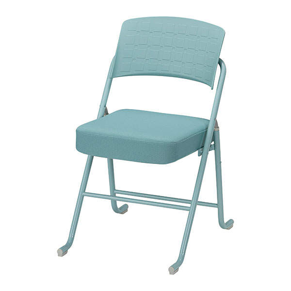 サンケイ 折りたたみ椅子 厚張り バネ座 布張り セージ CFJ22-MY-PST-SJ