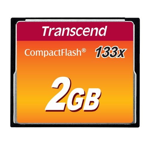 【ゆうパケット配送】トランセンド 記録メディア コンパクトフラッシュカード133x 2GB TS2GCF133【他商品と同時購入不可】