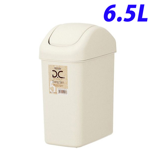 岩崎工業 ゴミ箱 スイング式 スイングスリム5 6.5L L-2000MW