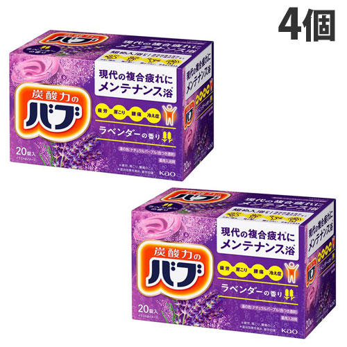 花王 バブ （9種×8錠 72錠）×4個 温浴効果 入浴剤