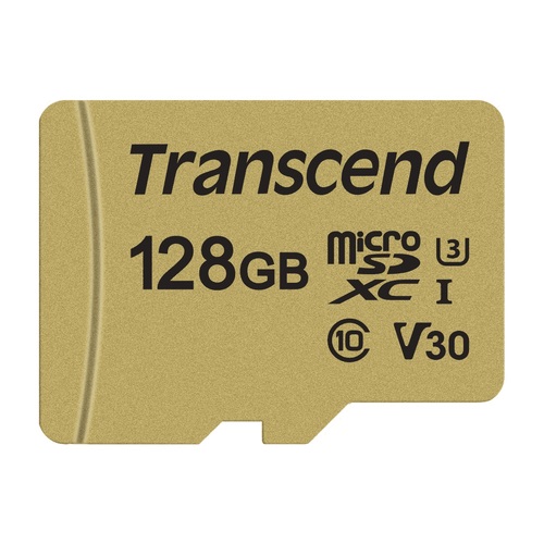 トランセンド SDカード UHS-I U3 MLC 128GB TS128GSDC500S