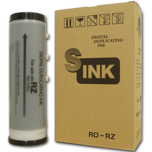 軽印刷機対応インク RO-RZ 黒 10本セット