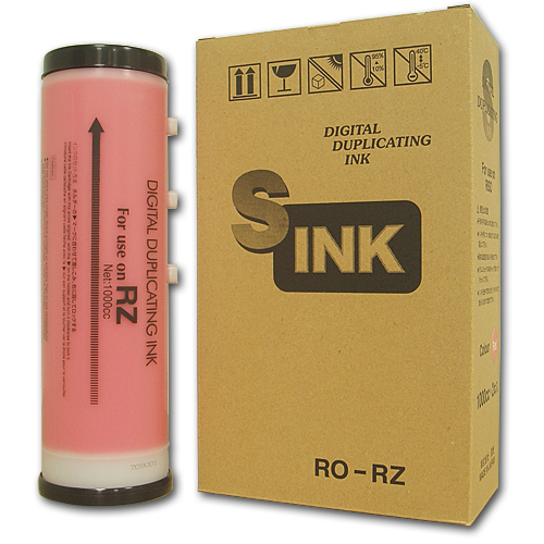 軽印刷機対応インク RO-RZ 赤 10本セット