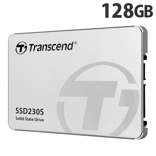 トランセンド SSD 128GB SATA-III 3D TLC搭載 2.5インチ アルミ筐体 TS128GSSD230S