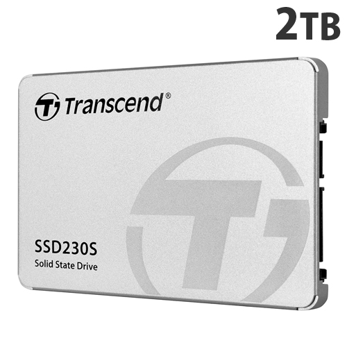 トランセンド SSD 2TB SATA-III 3D TLC搭載 2.5インチ アルミ筐体 TS2TSSD230S