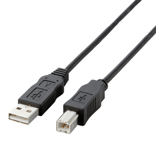 エレコム 環境対応 エコUSBケーブル A-Bタイプ USB2.0対応 5.0m USB2-ECO50 (343)