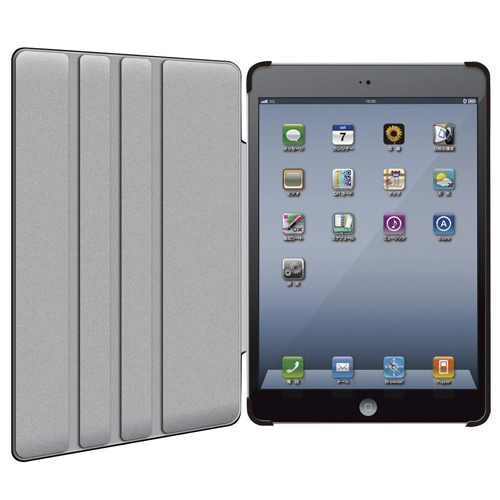 よろずやマルシェ本店 エレコム ソフトレザーケース ソフトレザーカバー 4段階調整スタンド Ipad Mini Mini2 Mini3対応 ブラック Tb A12splf2bk 家電 Pc周辺機器 食品 日用品から百均まで個人向け通販