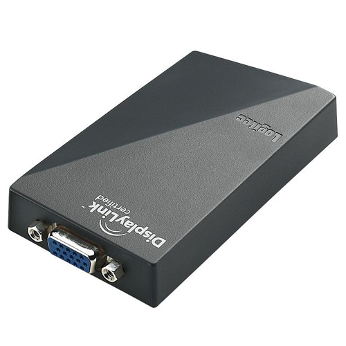 ロジテック USBディスプレイアダプタ ブラック LDE-SX015U