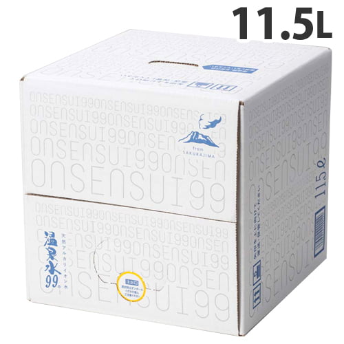 【ワケあり品】アウトレット【賞味期限:26.10.17】温泉水99 11.5L