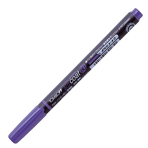 トンボ鉛筆 蛍光ペン 蛍コート80 紫 WA-SC97