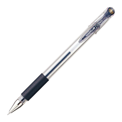 三菱鉛筆 ユニボール シグノ キャップ式 超極細 0.28mm 黒 UM15128.24