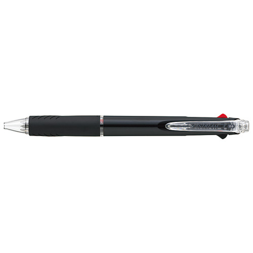 三菱鉛筆 3色ボールペン ジェットストリーム 0.5mm 黒 SXE340005.24