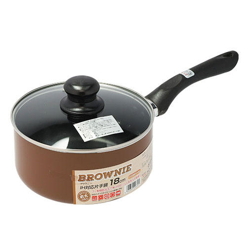 【アウトレット】コーベック ブラウニー IH対応 片手鍋 18cm 4540