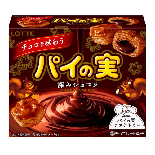 ロッテ チョコを味わうパイの実 深みショコラ 69g