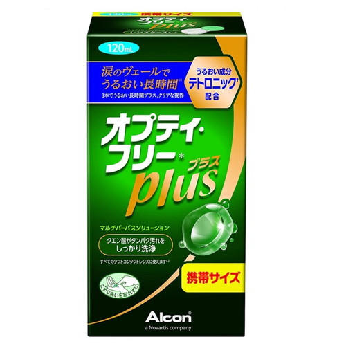 【医薬部外品】【使用期限:25.03.31】日本アルコン オプティ・フリー プラス 120ml