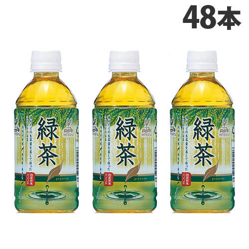 【賞味期限:25.04.30】富永貿易 神戸居留地 緑茶 PET 350ml×48本