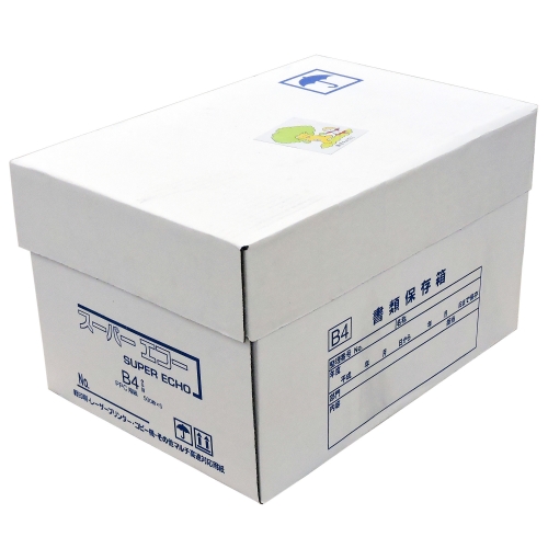 キラット コピー用紙 スーパーエコー B4 2500枚