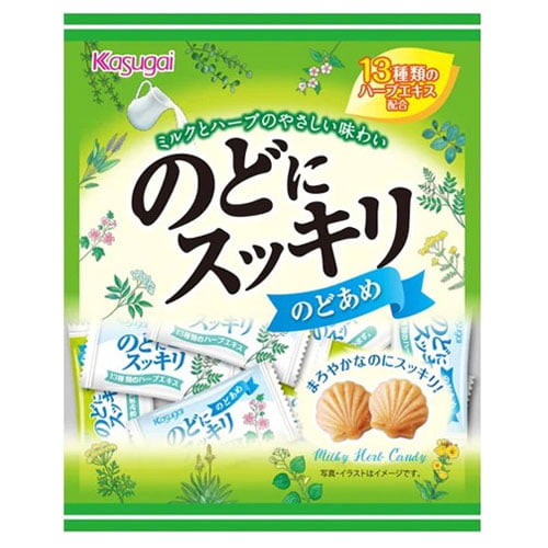 春日井 キャンディ のどにスッキリ エコノミー 53g