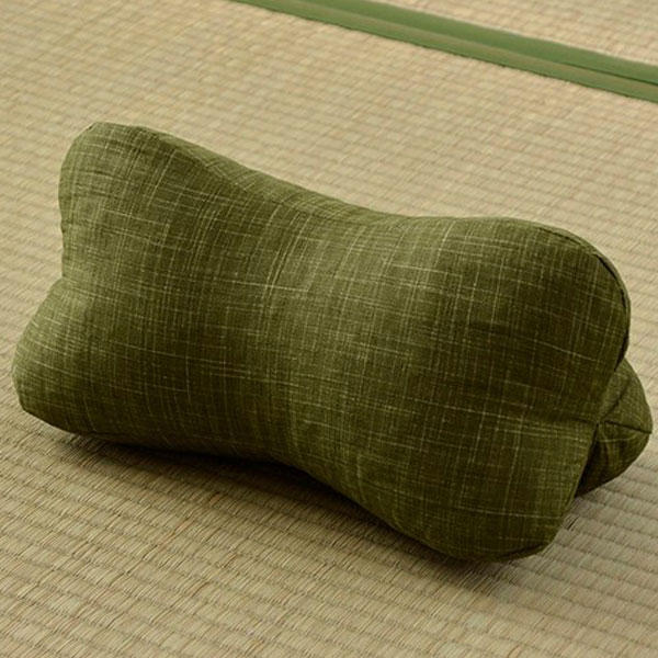 【ポイント10倍】イケヒコ ほね枕 32×15cm グリーン