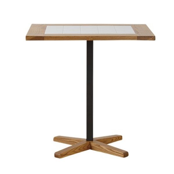 関家具 ダイニングテーブル トフィ タイル天板 W600×D700×H700mm