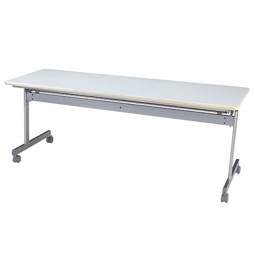 タック 会議用テーブル跳上式 ワイド ホワイト KS-1860NW (個人宅＋3300円)