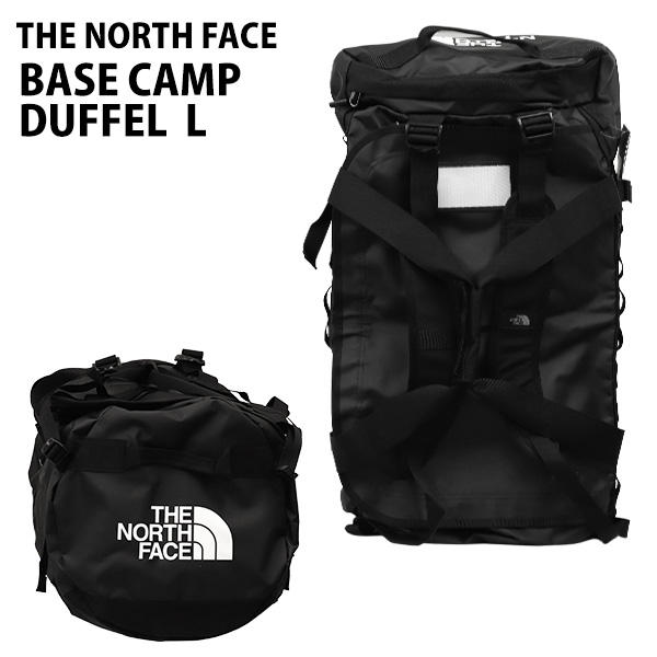 THE NORTH FACE バックパック BASE CAMP DUFFEL L ベースキャンプ ダッフル 95L ブラック ボストンバッグ ダッフルバッグ