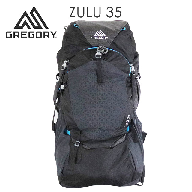 GREGORY グレゴリー 登山リュック ZULU35 35L M/L オゾンブラック 1115837416