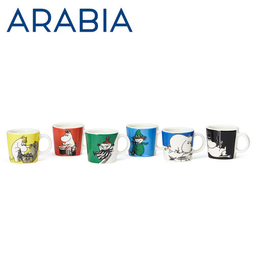 ARABIA アラビア Moomin ムーミン ミニマグ オーナメント クラシック 6個セット classics