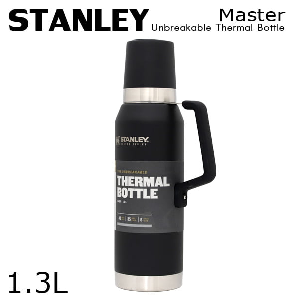 STANLEY スタンレー Master Unbreakable Thermal Bottle マスター 真空ボトル マットブラック 1.3L 1.4QT