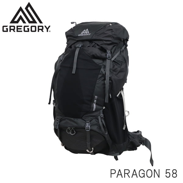 GREGORY グレゴリー バックパック PARAGON パラゴン 58 58L M/L バサルトブラック 1268452917